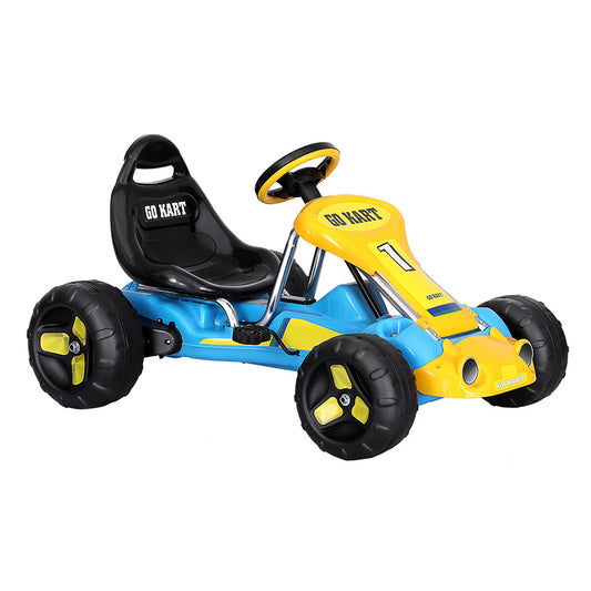 Rigo Kids Pedal Go Kart - Blue