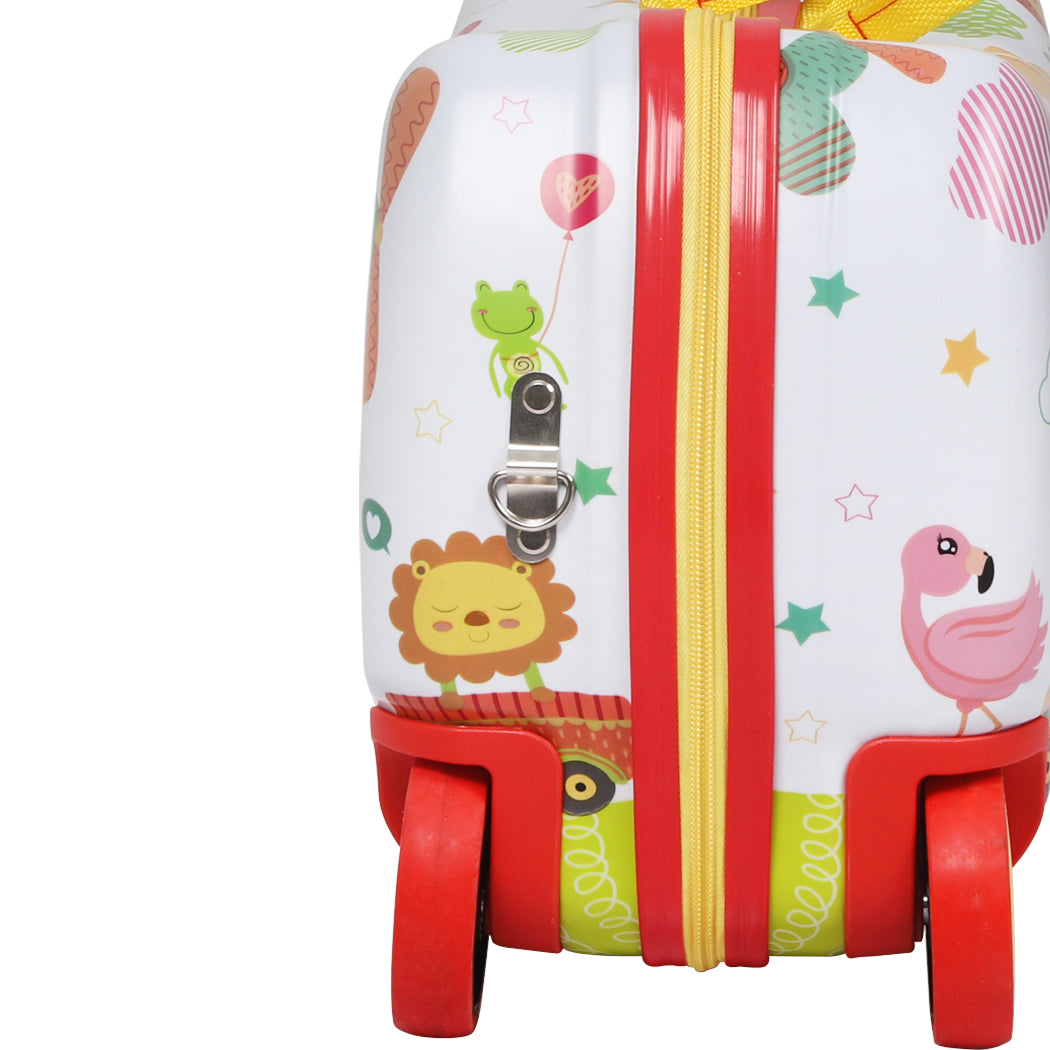 Bopeep Kids Ride On Suitcase - Zoo Design