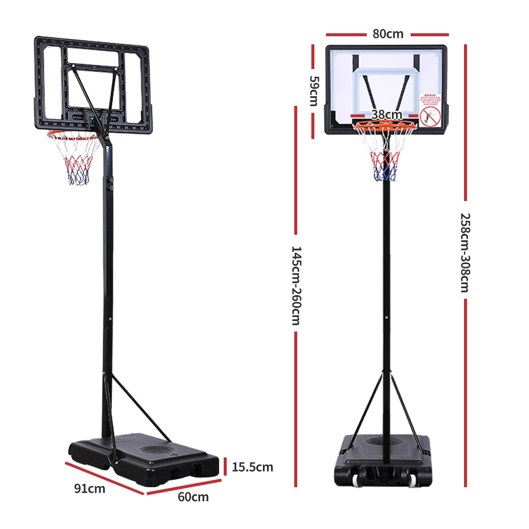 Bopeep Large Adjustable Basketball Hoop