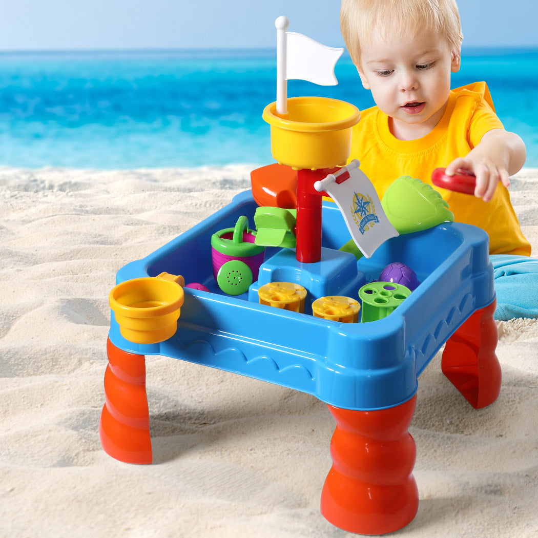 21Pc Kids Sand Water Play Table