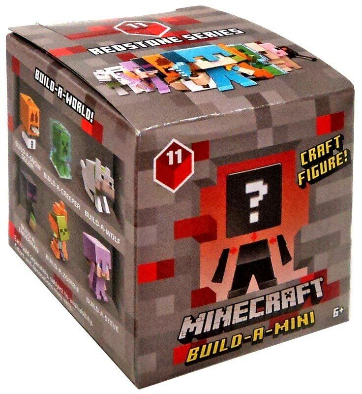 Minecraft Redstone Series Build-A-Mini Mystery Box 36 Pieces