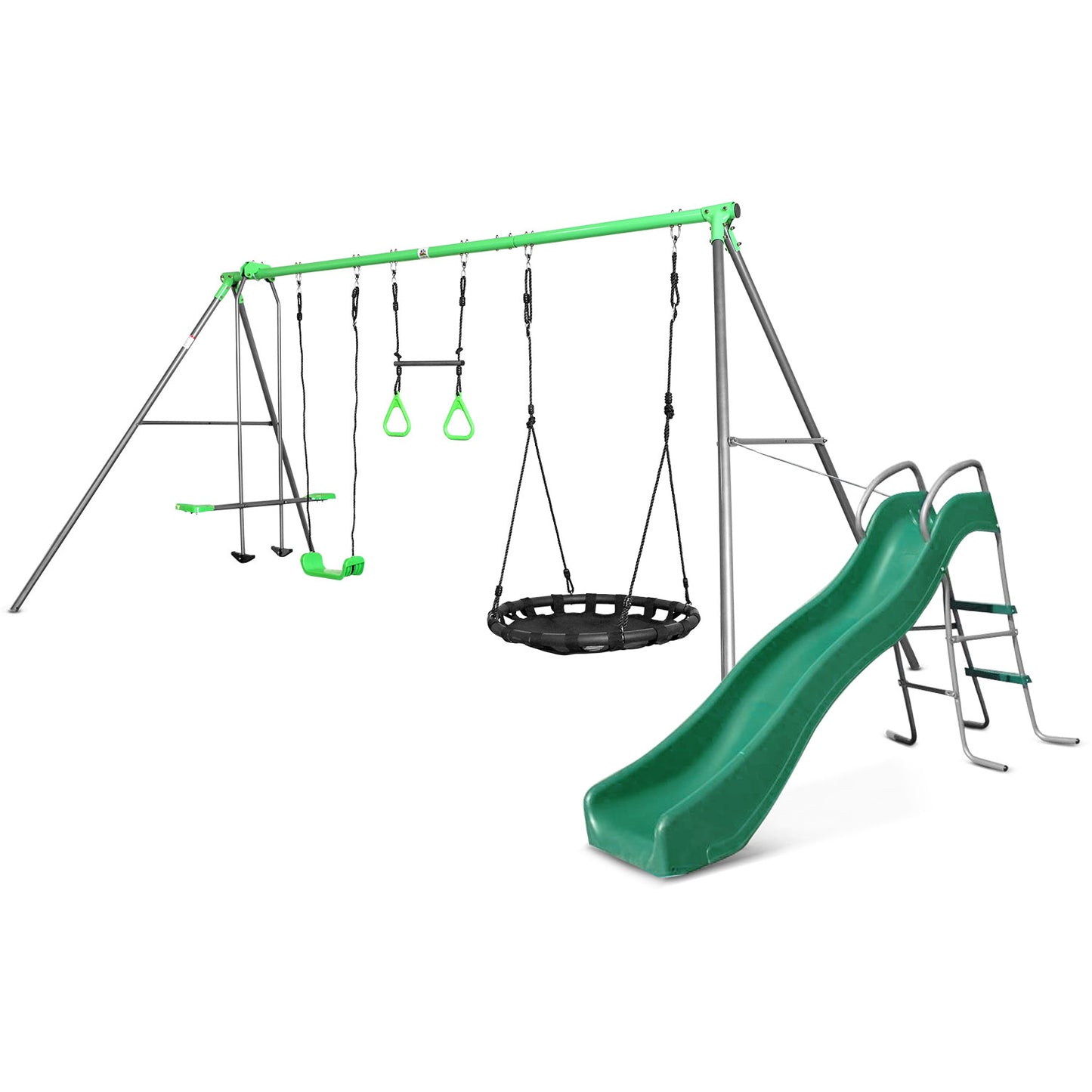 Lifespan Kids 4 Station Swing Set With Slide