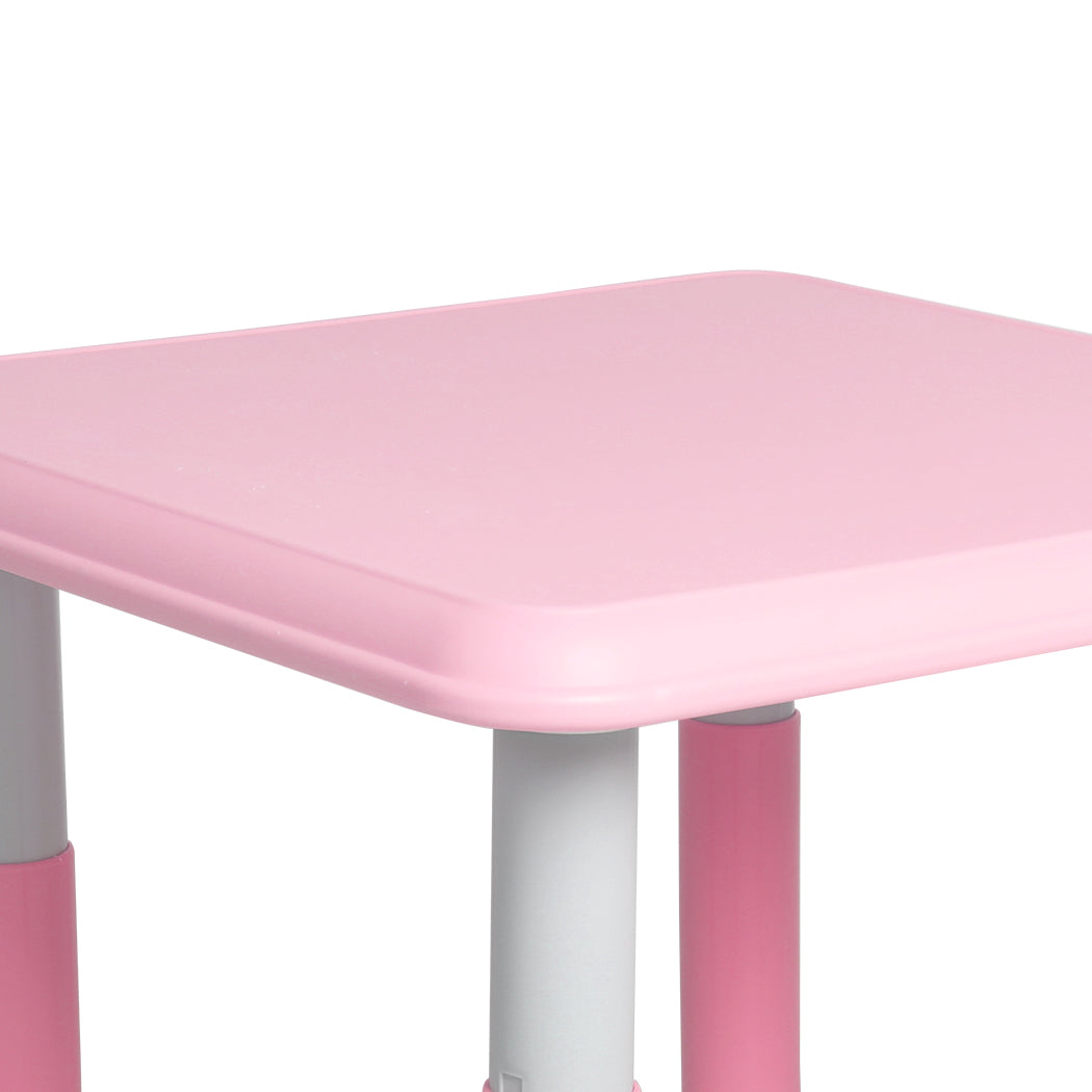 Bopeep Kids Table And Chairs Set Pink