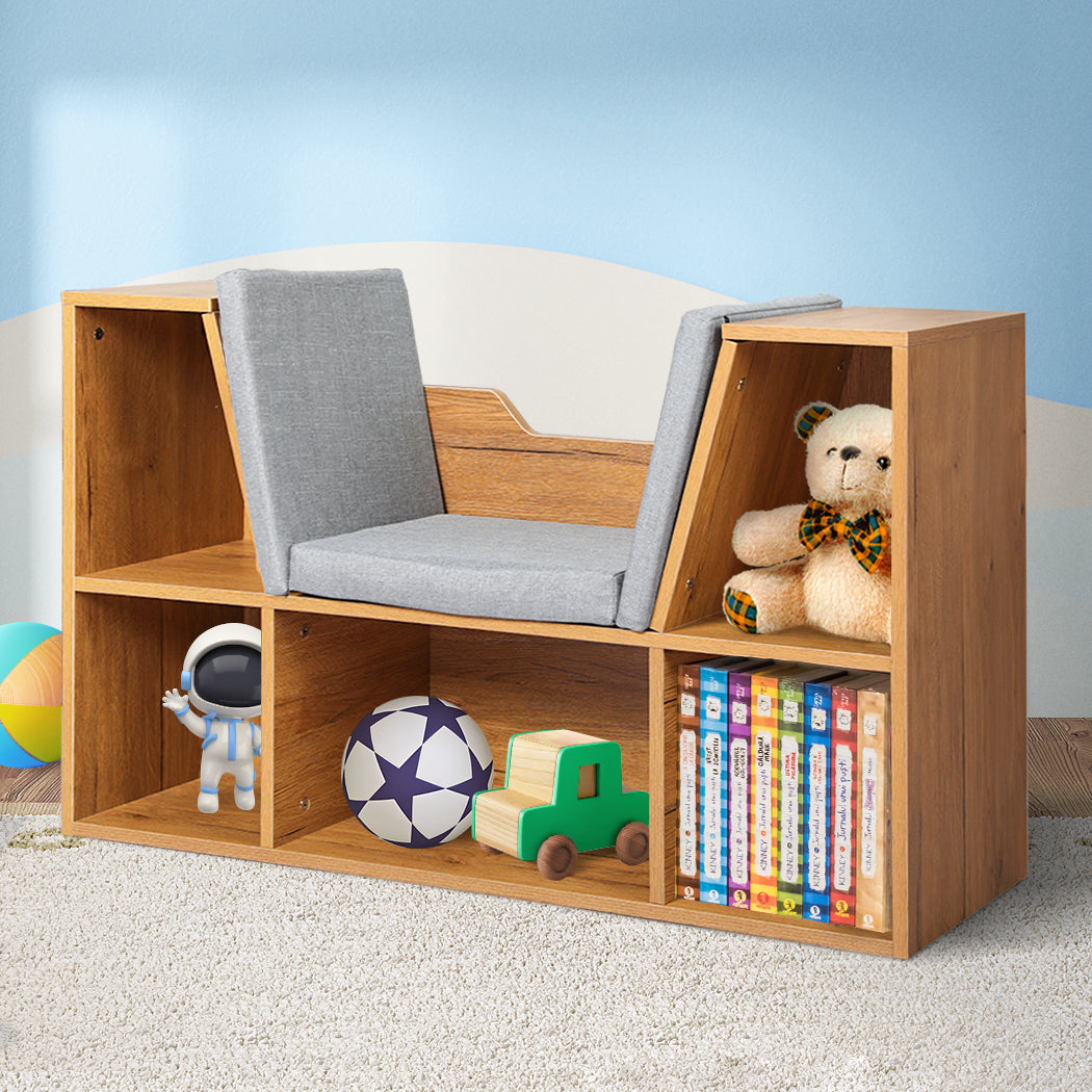 Levede Kids Toy Box Organiser Chair